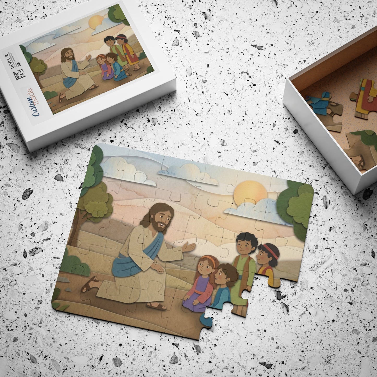 Jesus Teaching Children
