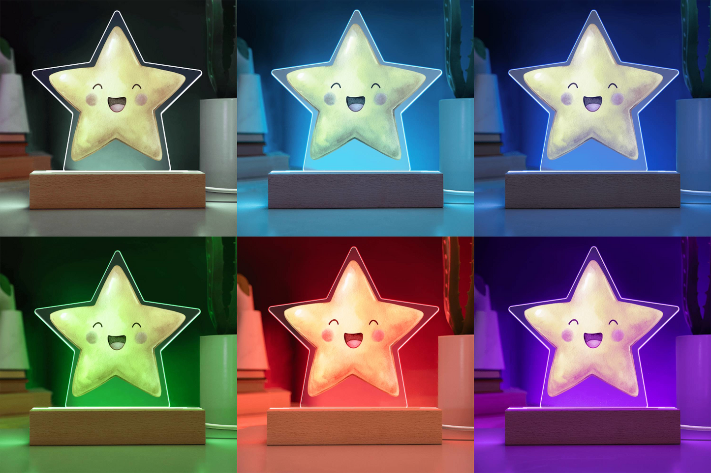 Star night light